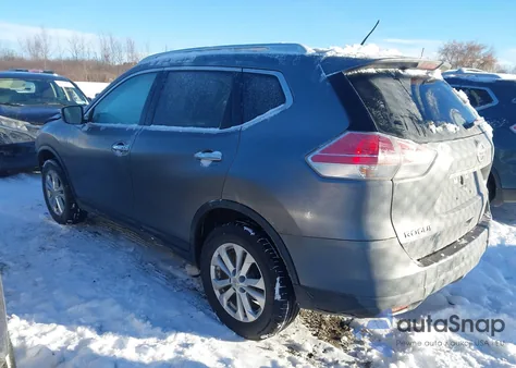 2016 Nissan Rogue Sv from USA, damaged, VIN KNMAT2MV1GP638241